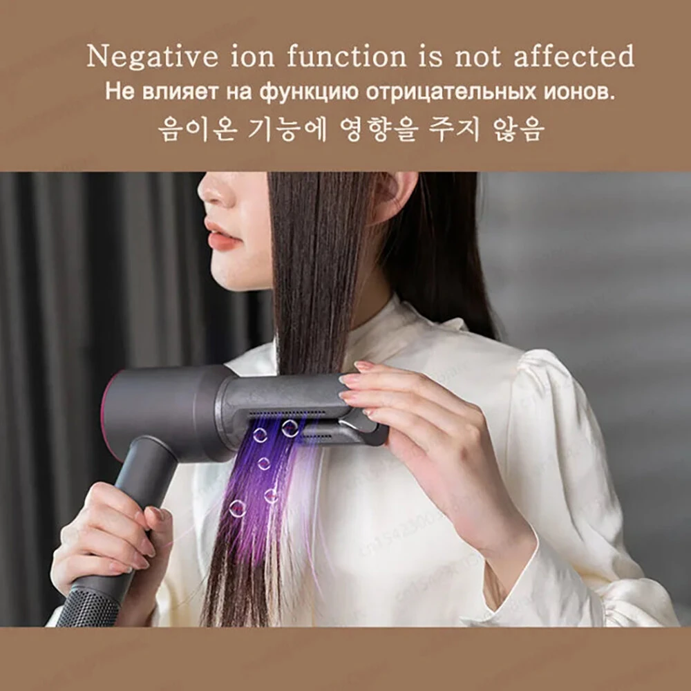 (image for) 30mm Curling Iron Suitable For Dyson Hair Dryer Curling Nozzle Anti-Flying Nozzle Adapter Air Styling Roller Brush